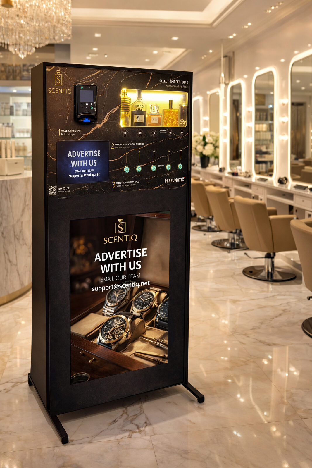 Upscale salon