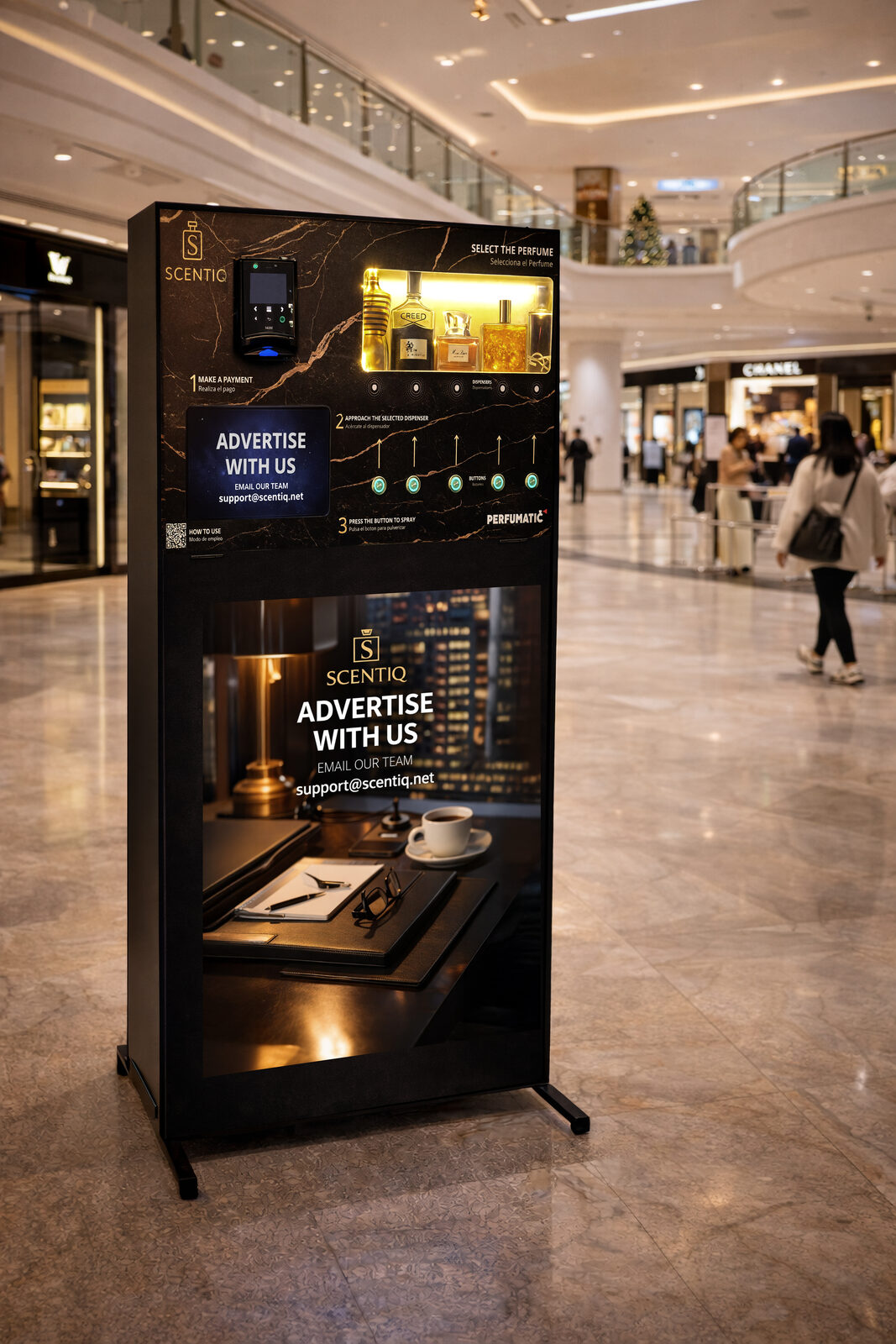 Luxury shopping mall